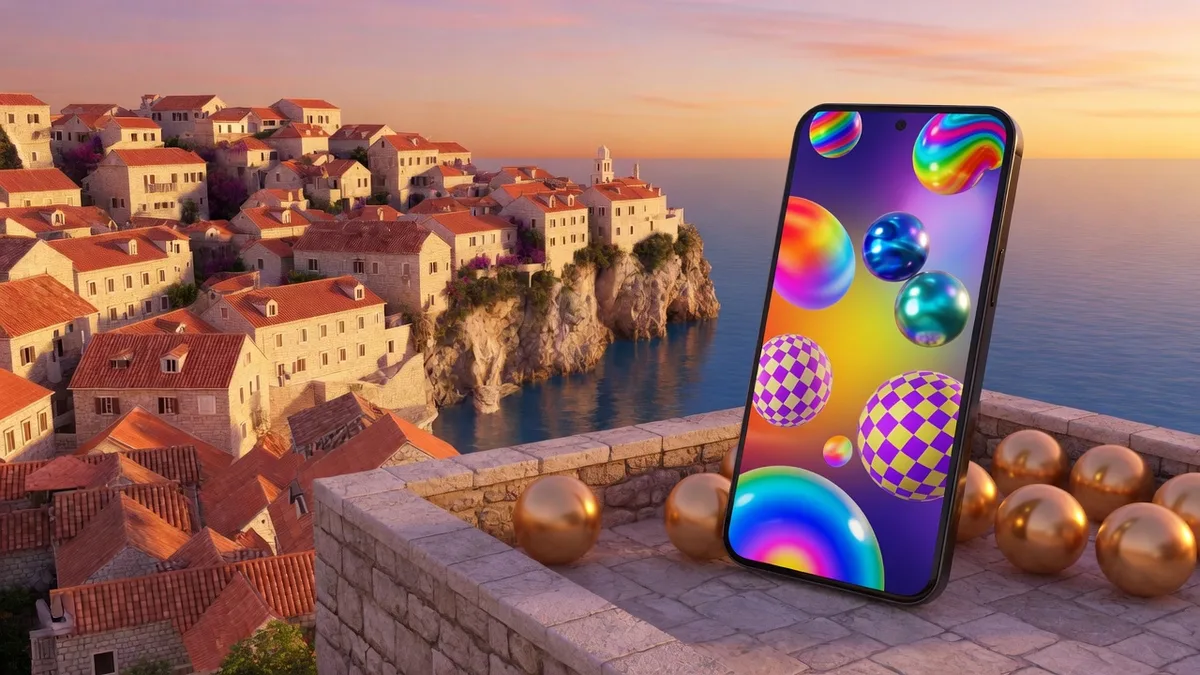 3D telefon na jadranskoj terasi